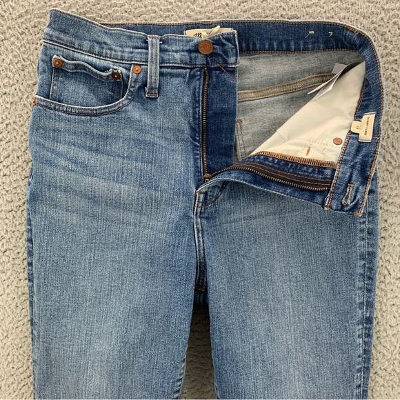Madewell Women's Skinny Flare Jeans in Ellsworth Wash Stretch Denim  -  Size: 28 - Picture 7 of 15